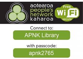 APNK wifi login info